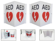 3D 자동화된 체외제세동기 신호 오래가는 마음 신호 AED 반대 페이딩