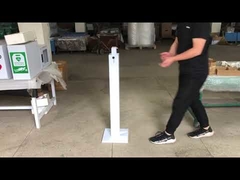 바닥 살균제 스탠드 발 펌프가 있는 소독 스테이션