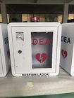 실내를 위한 구부려진 코너 AED 세동 제거기 잘 고정된 상자 높은 안전