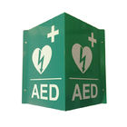 AED의 PVC 플라스틱 3 방법 표시, 주문 인쇄 V에 의하여 형성되는 응급조치 AED 표시