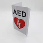 옥외 똑똑한 응급 치료소를 위한 플라스틱 AED 벽 표시 V 모양